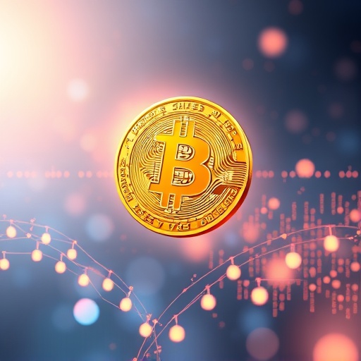 Bitcoin vàng và dự đoán giá Bitcoin BTC 2027 trong không gian kỹ thuật số